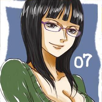 草帽海贼团考古学家妮可·罗宾头像