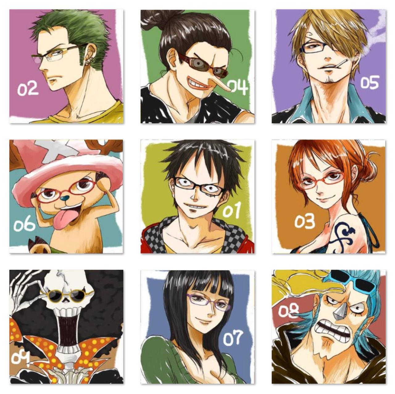 海贼王草帽海贼团头像 预览图