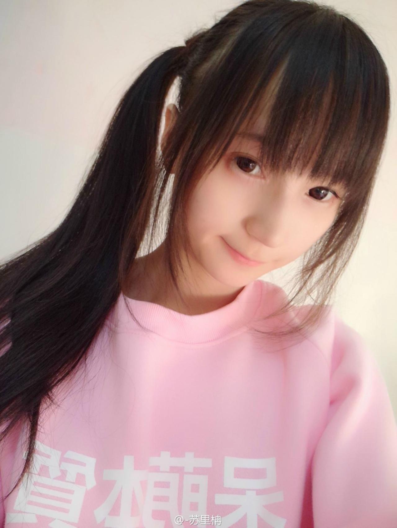 苏里柟绑好单马尾的效果图