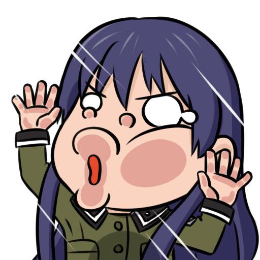 《空之音》和宫梨旺贴玻璃头像