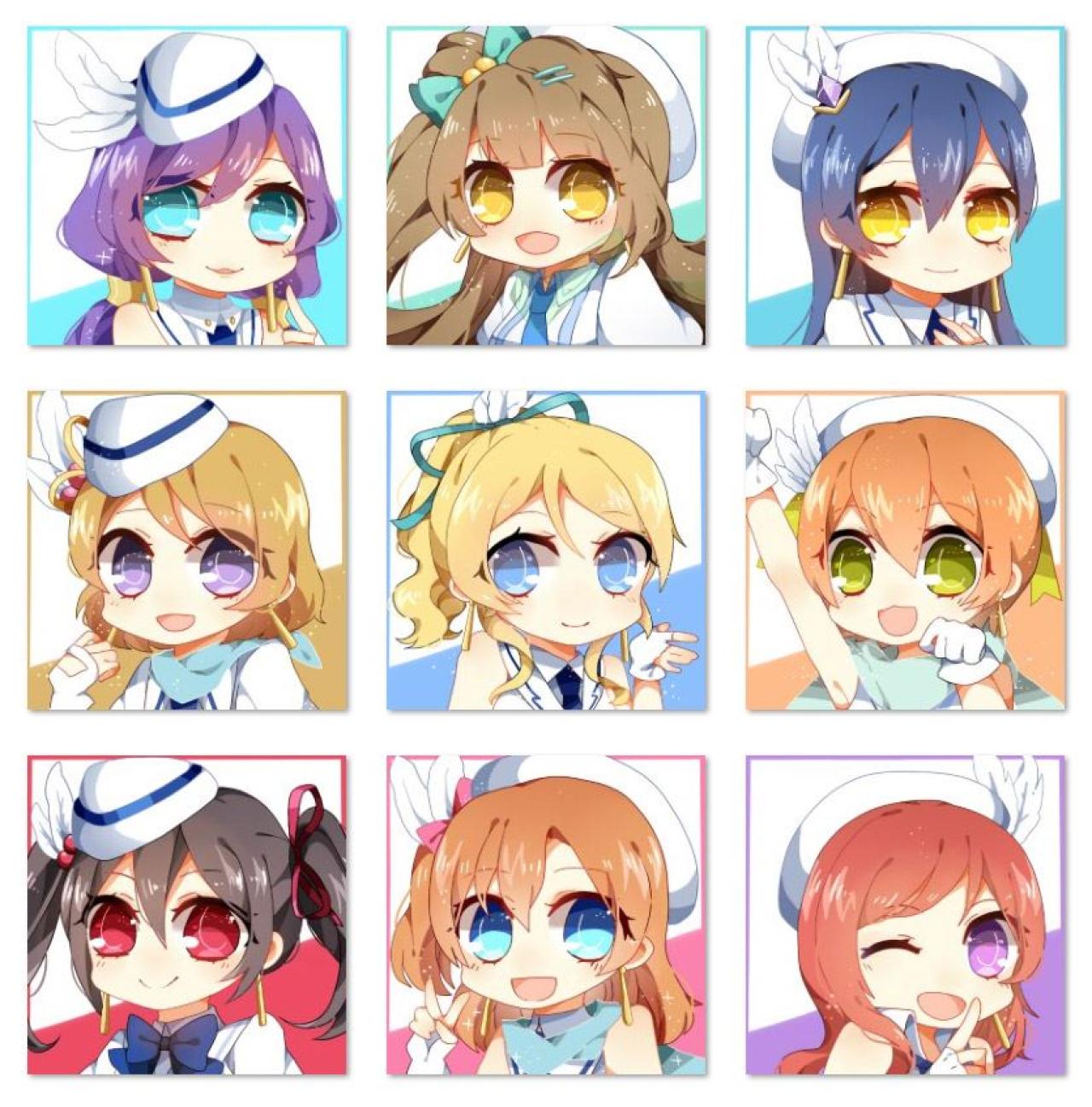 Kimey手绘大眼睛LoveLive!头像 预览图