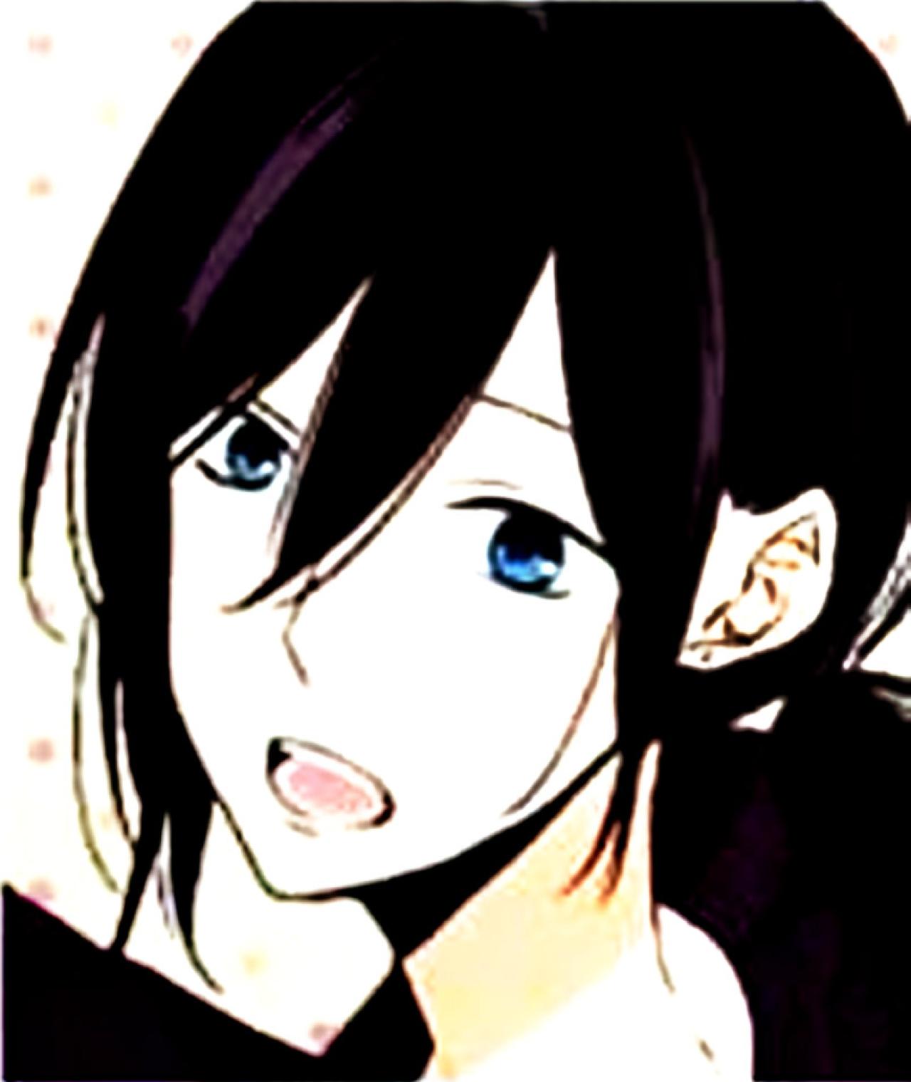 宫村伊澄张大嘴巴M字刘海儿头像