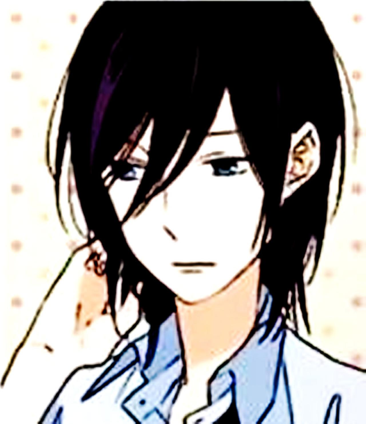 宫村伊澄低垂双眼，轻抚长发头像