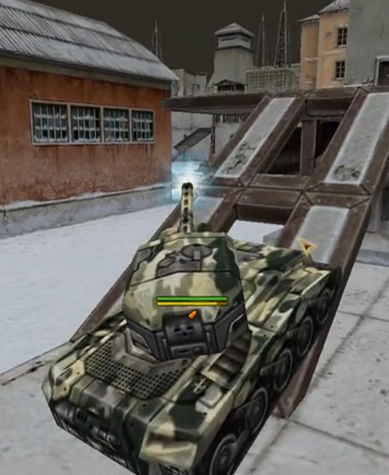 红队对付高台上的蓝队的站位：小平台斜坡