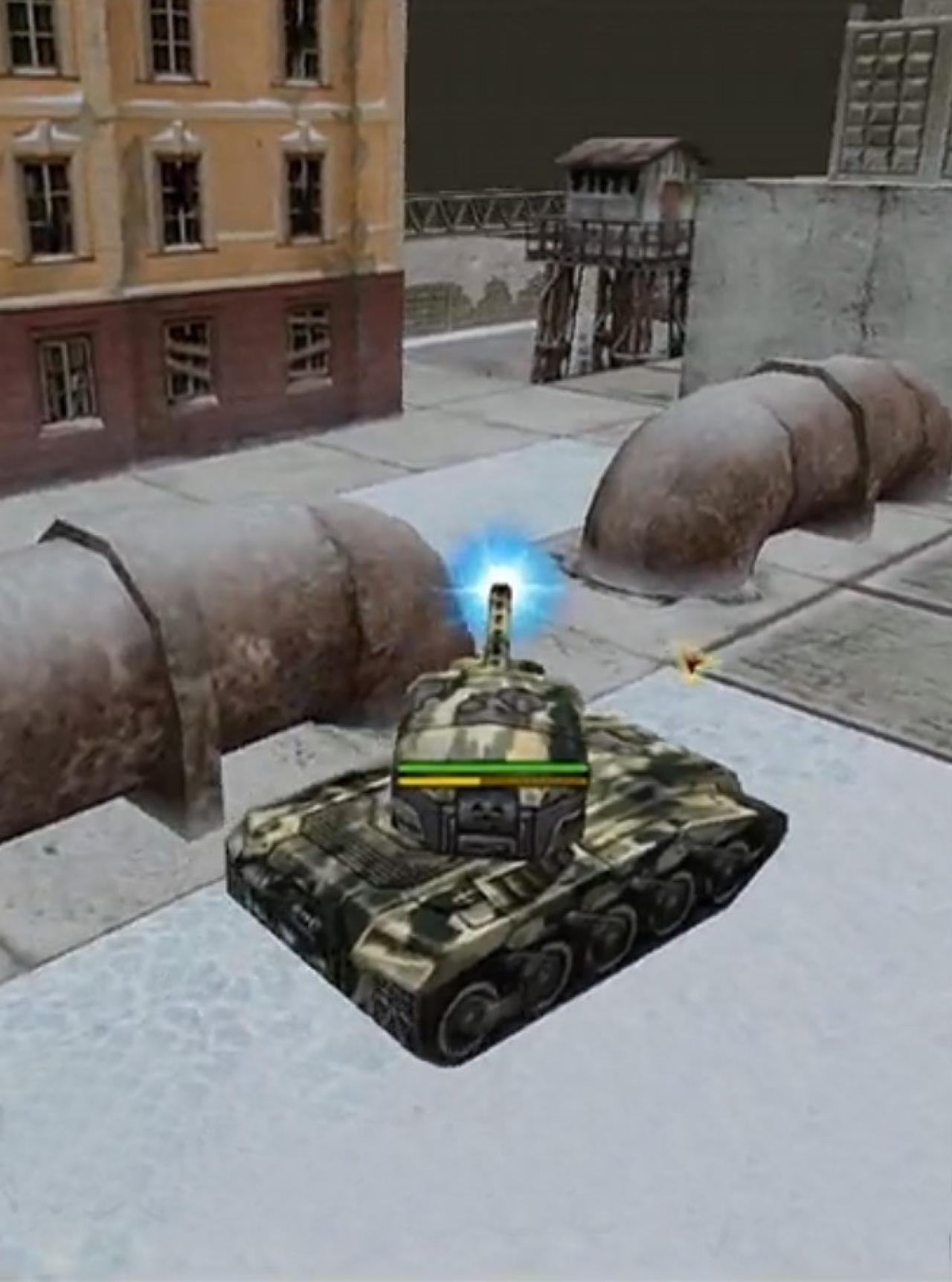 建筑旁的管道背后，这个位置进可攻，退可守，非常适合蓝队激光炮站位