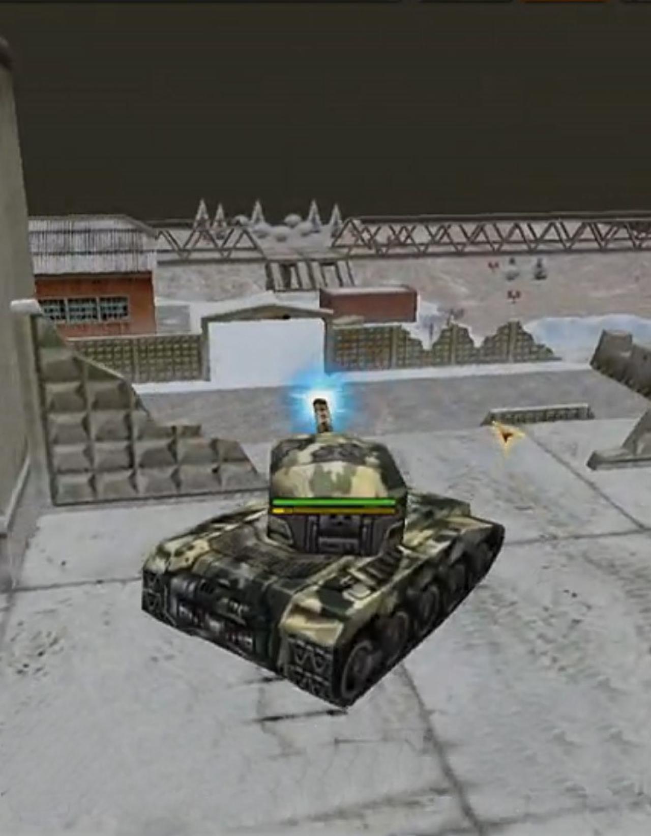 蓝队平台矮墙缺口处，容易被红队镭射发现伏击，不建议常驻