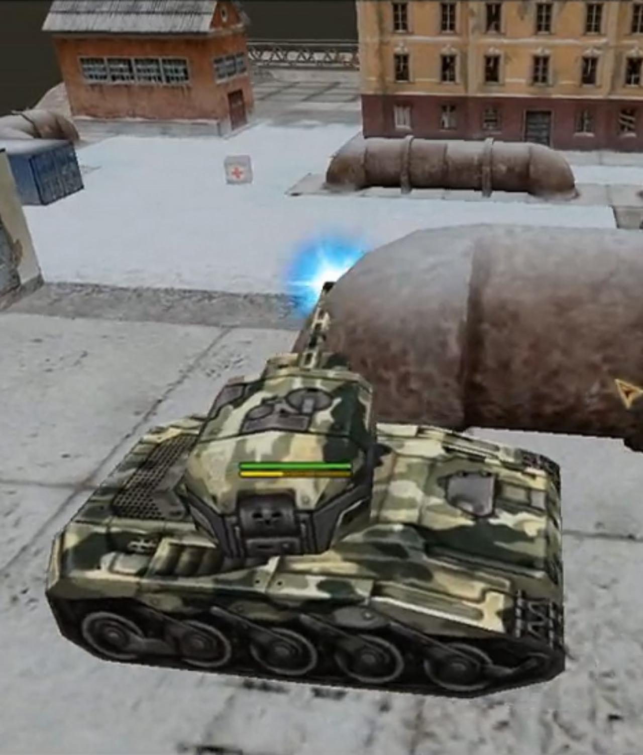 蓝队平台上的管道背后，激光炮可以躲在这个位置守斜坡