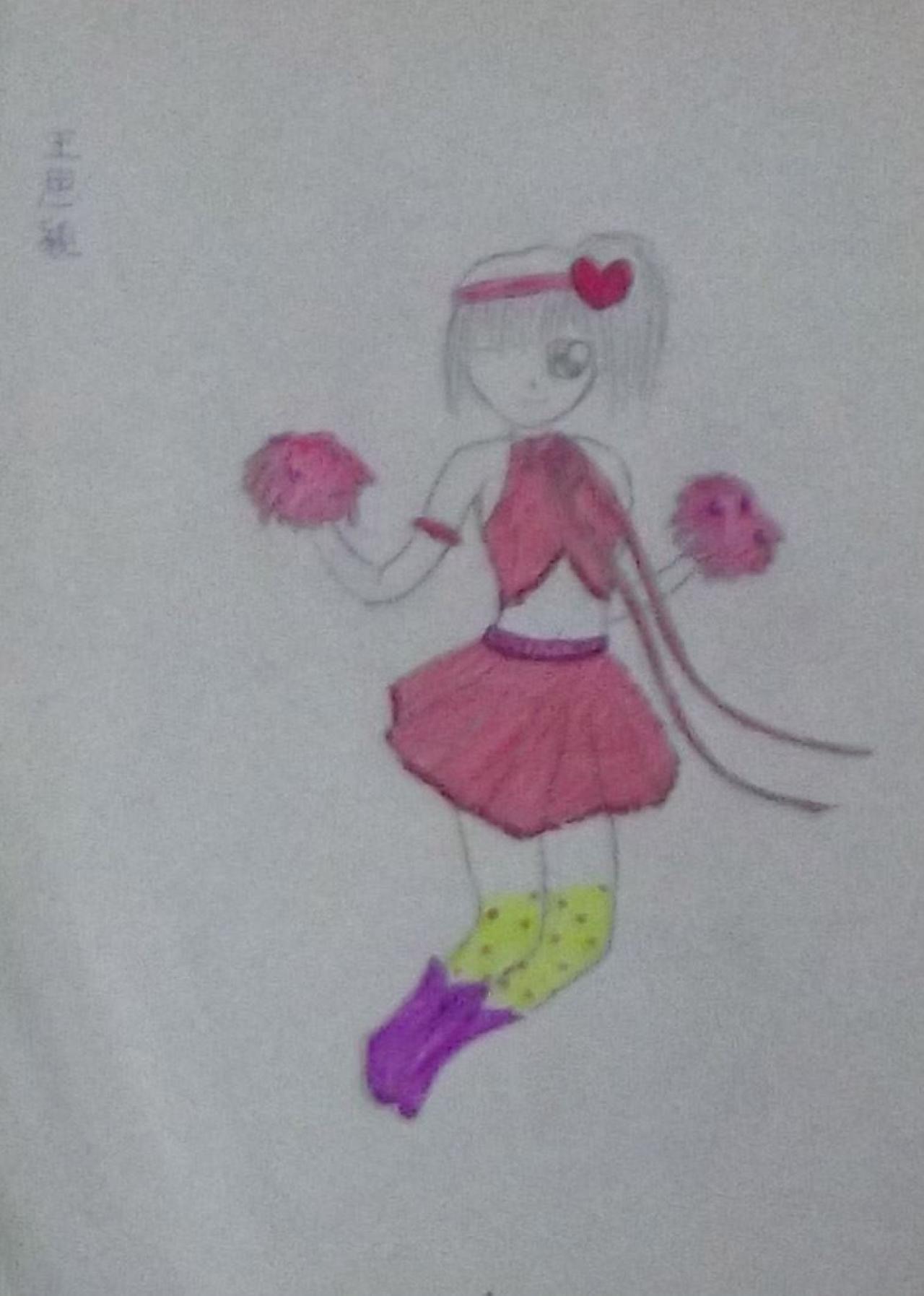 美少女 王思颖画