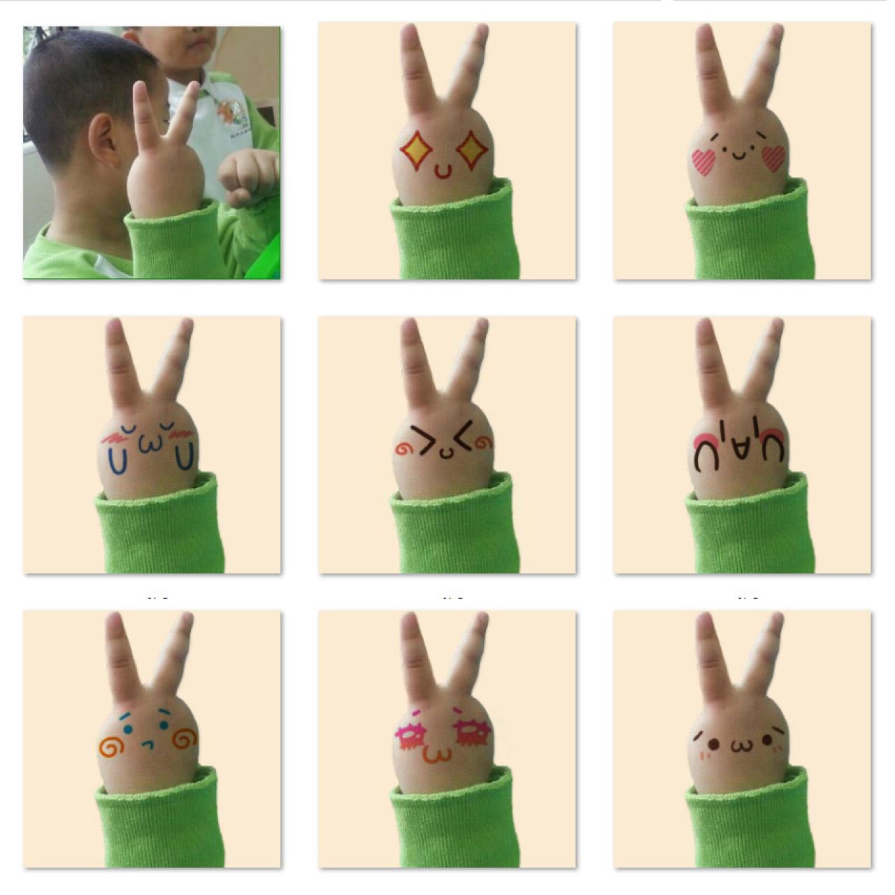 肥嘟嘟的小手颜文字表情 预览图