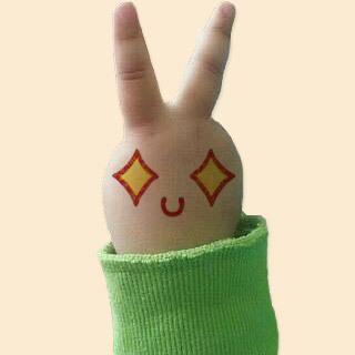 眼中冒出星星，眨眼睛，表达羡慕的小手颜文字表情