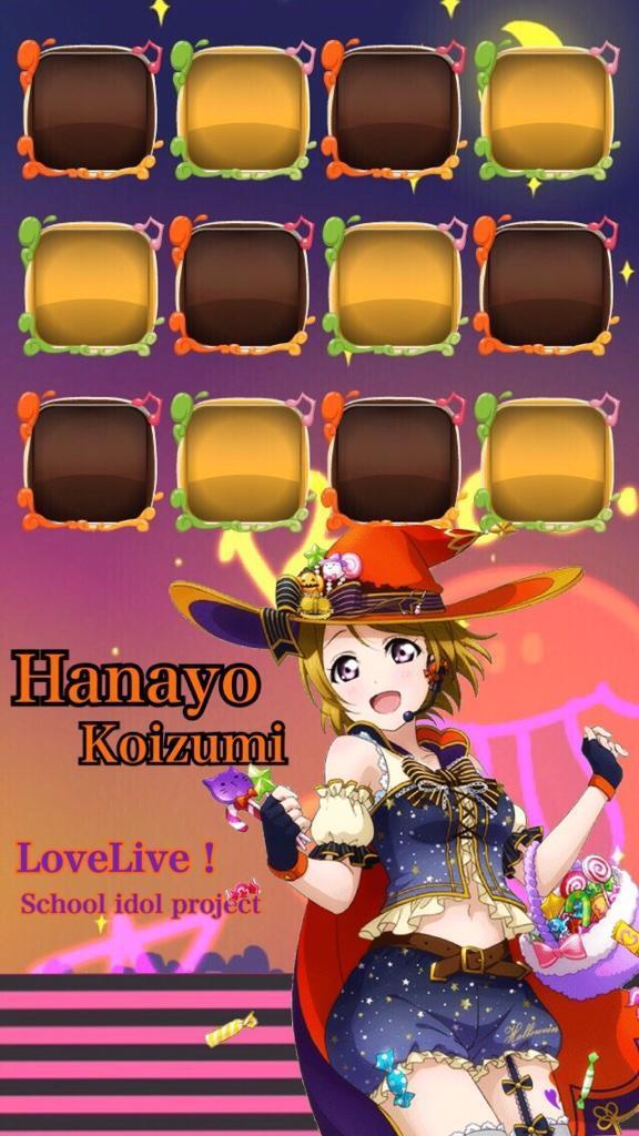 小泉花阳万圣节手机壁纸