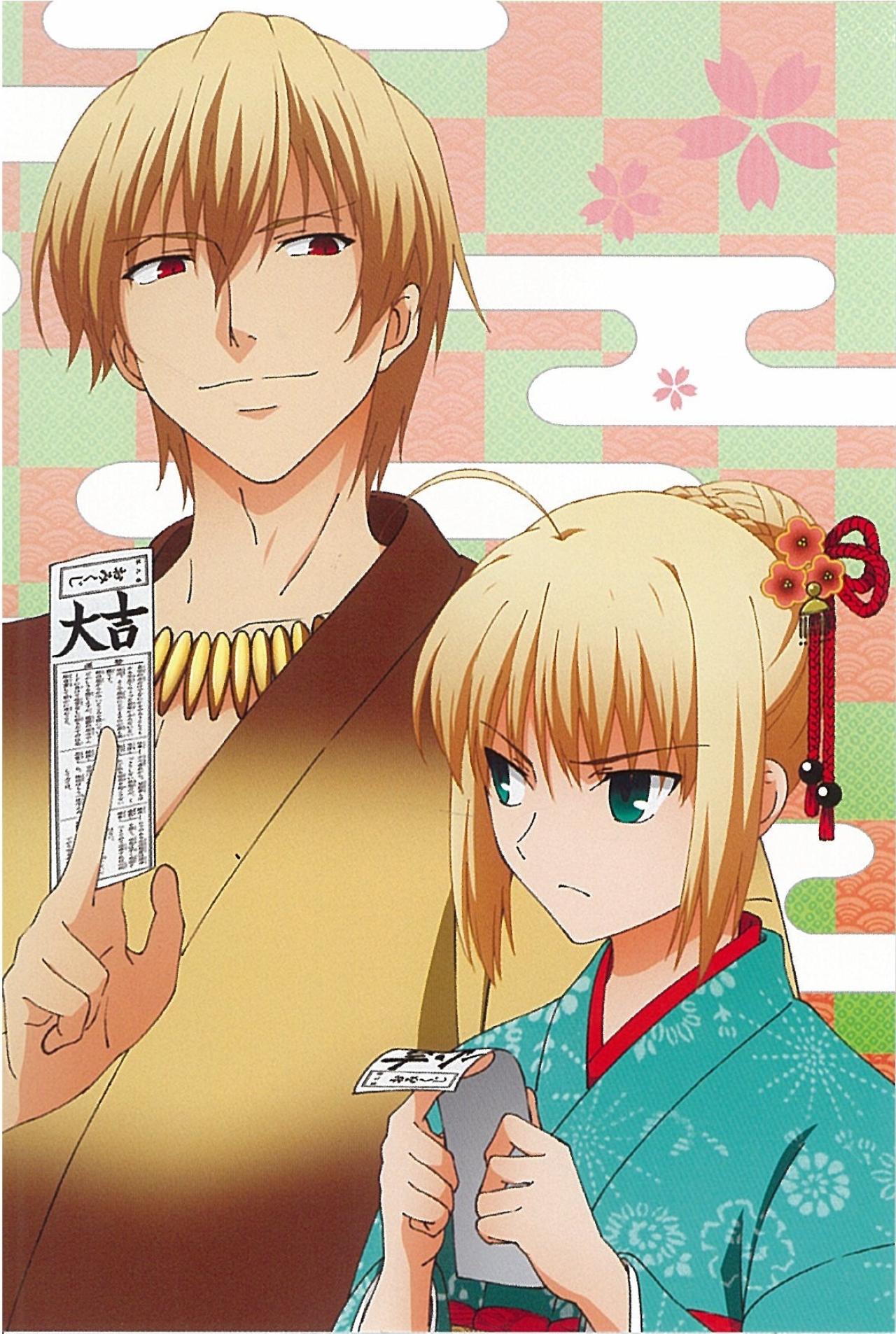 配图 C83上的Fate/Zero本子新年贺图