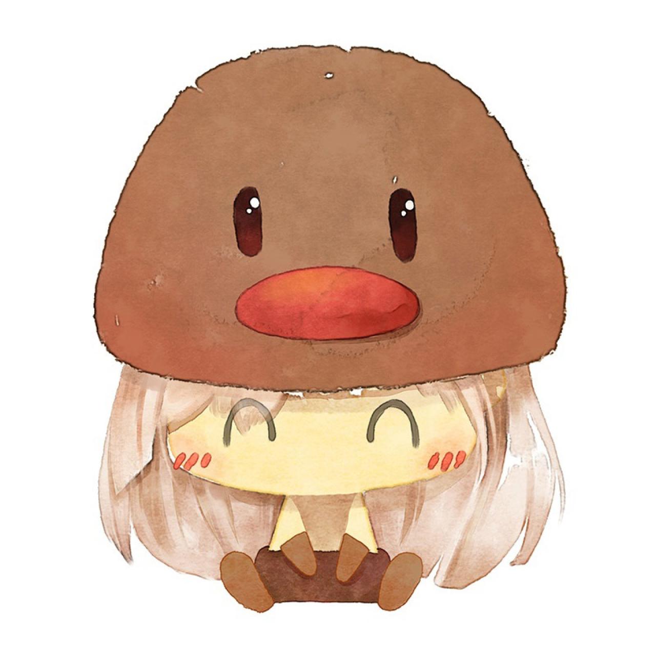 情侣头像女用：地鼠