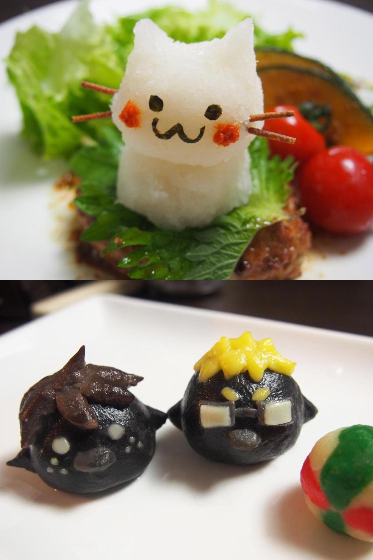 トモ制作的可爱宠物萌食物