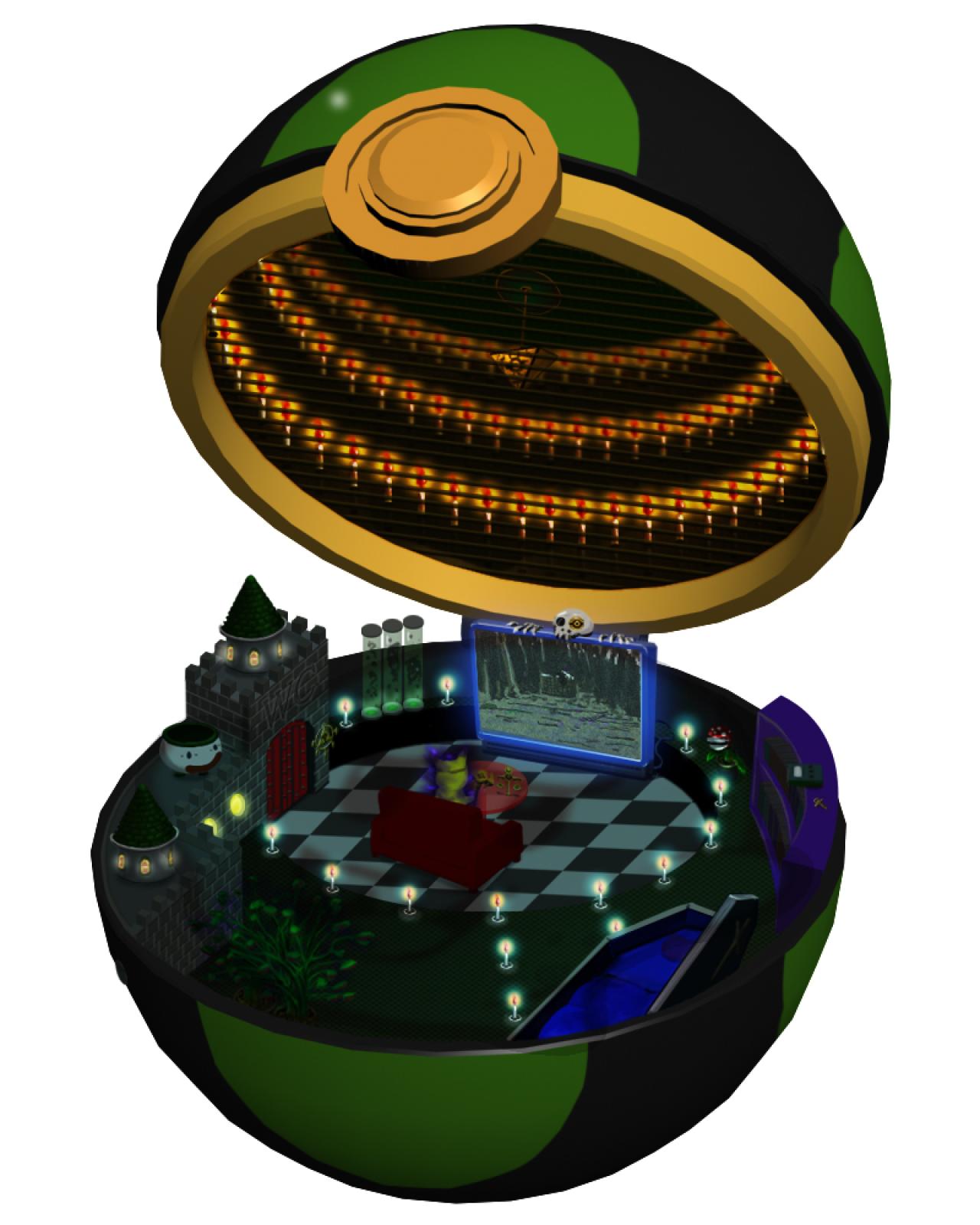 黑暗球的内部构造