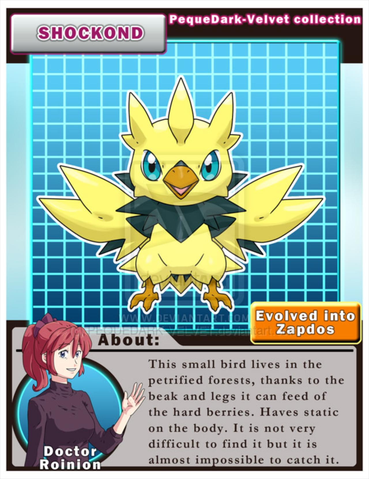 闪电鸟的幼年型