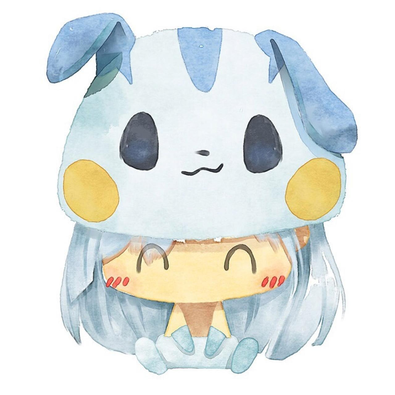 神奇宝贝情侣头像女用：帕奇利兹