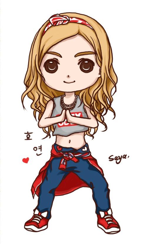 少女时代金孝渊（김효연）萌化壁纸