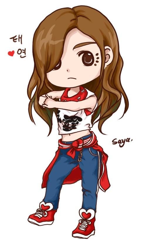 少女时代金泰妍（김태연）萌化壁纸