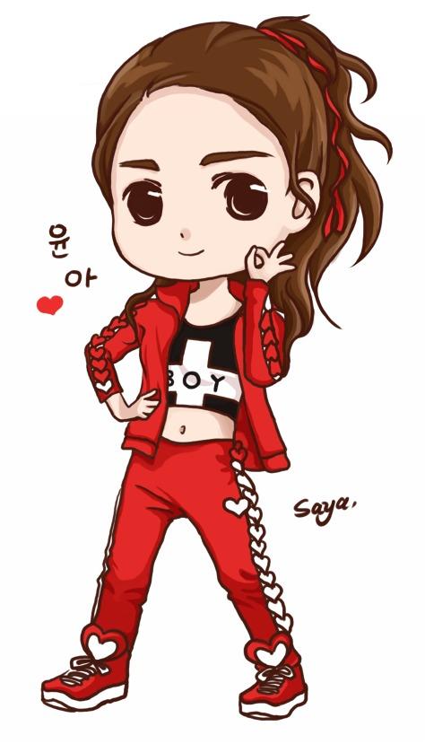 少女时代林允儿（임윤아）萌化壁纸