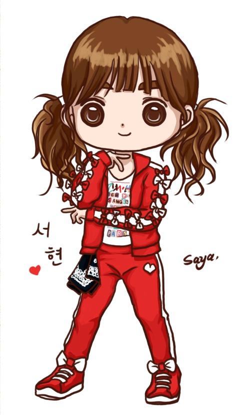 少女时代徐珠贤（서주현）萌化壁纸