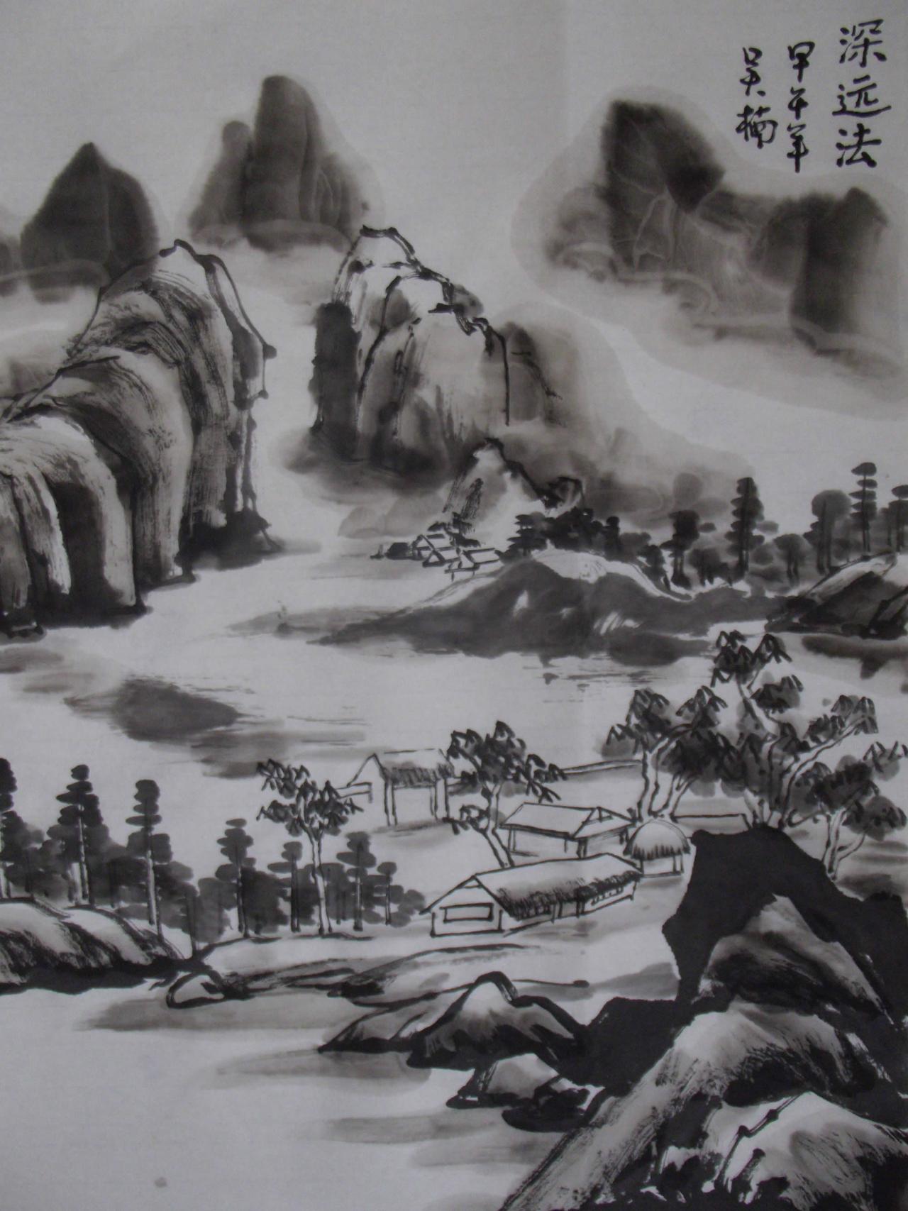 山水画的透视——深远法