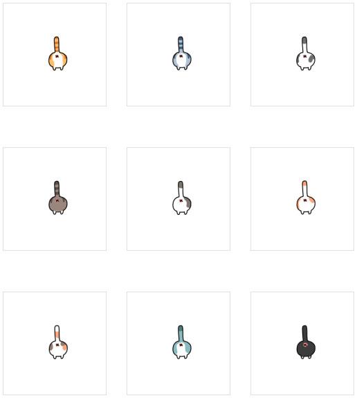 大绵羊BOBO胖猫猫撅屁股小头像 预览图