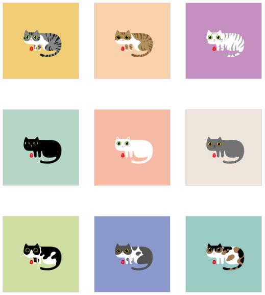 花小姐猫咪头像 预览图