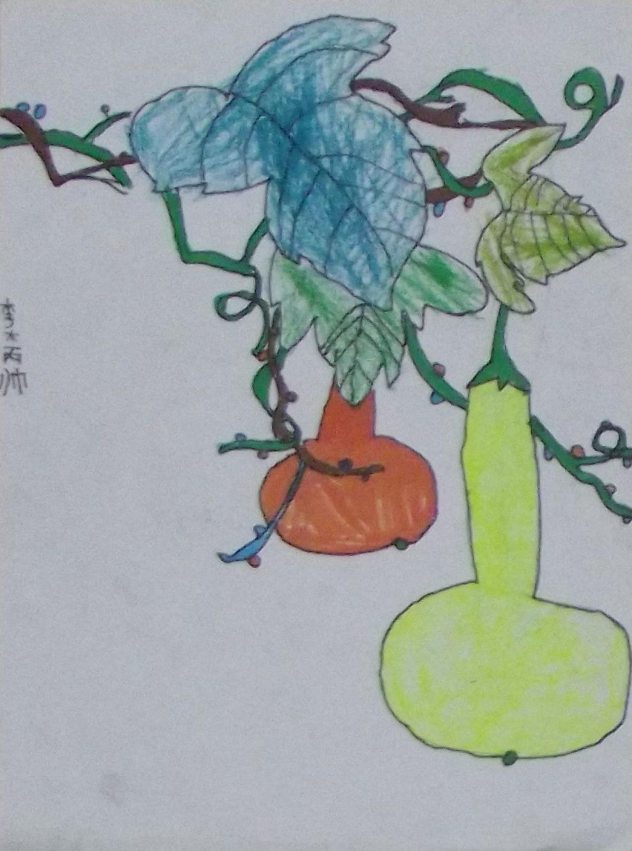 葫芦 李柄帅画