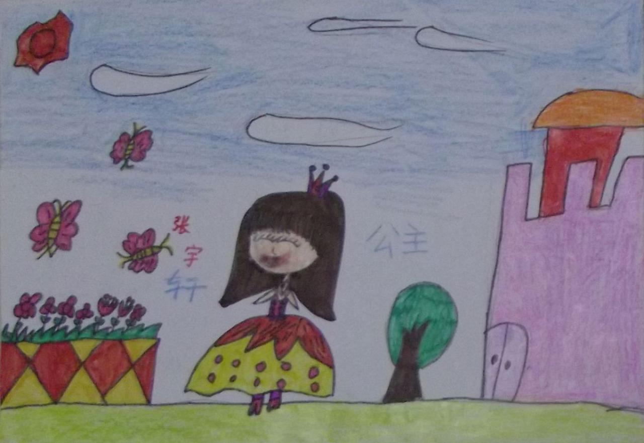 公主 张宇轩画
