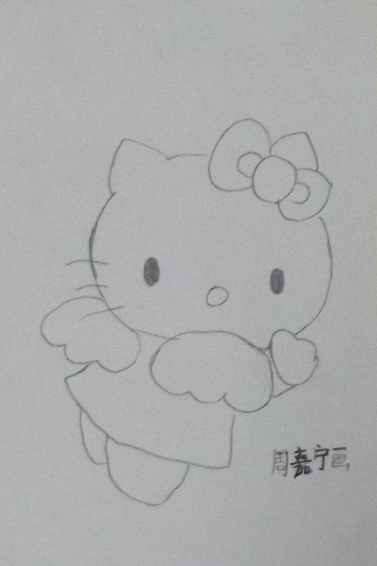 Hello Kitty 周嘉宁画