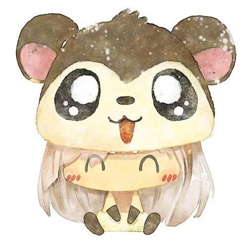 情侣头像女用：细细Maxwell头饰女孩头像