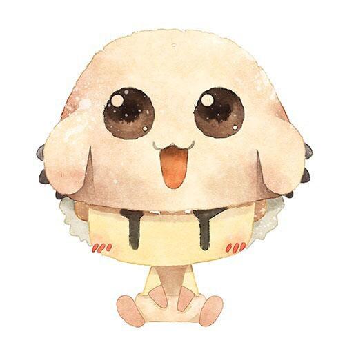 数码宝贝情侣头像男用：戴着年糕兽帽子的男孩