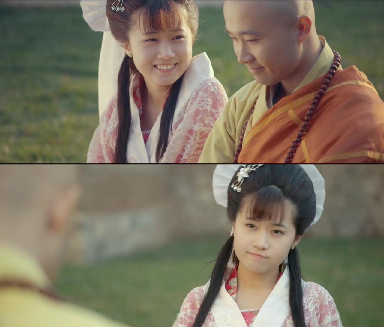 王怡悦饰演白素贞萌萌哒的微笑