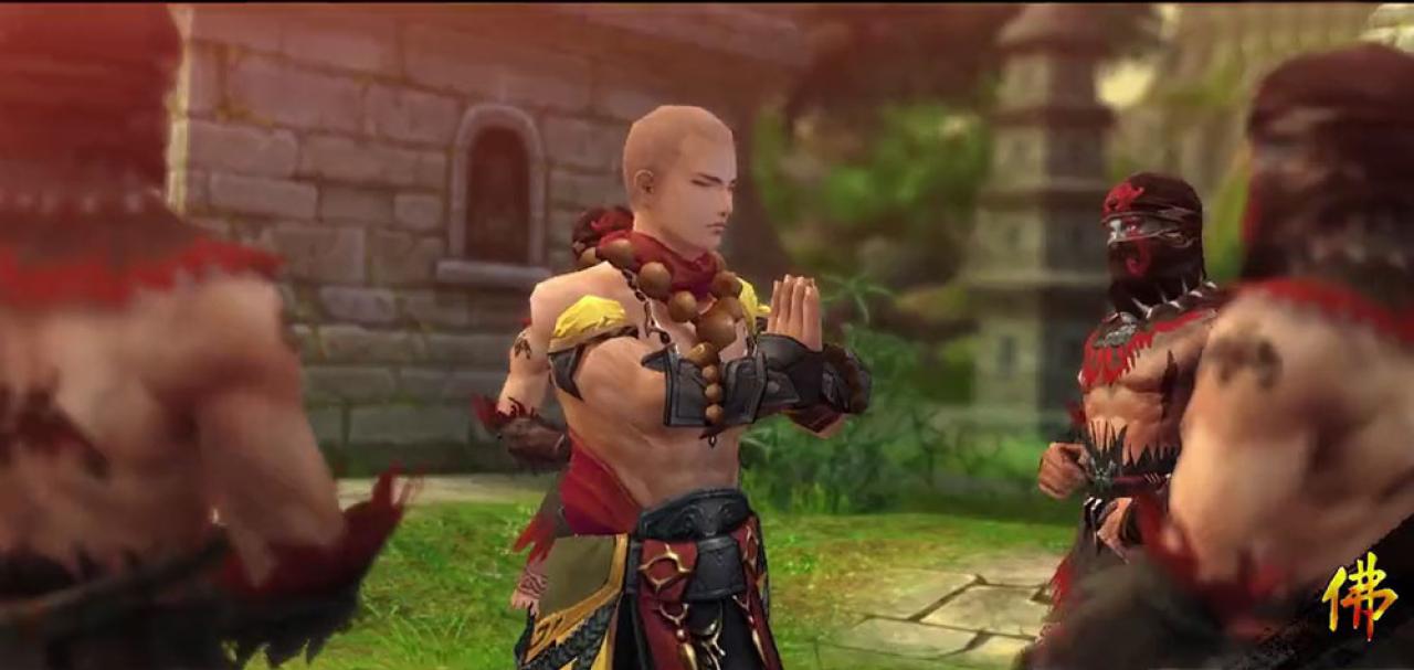 《剑网三》门派少林寺成年男性