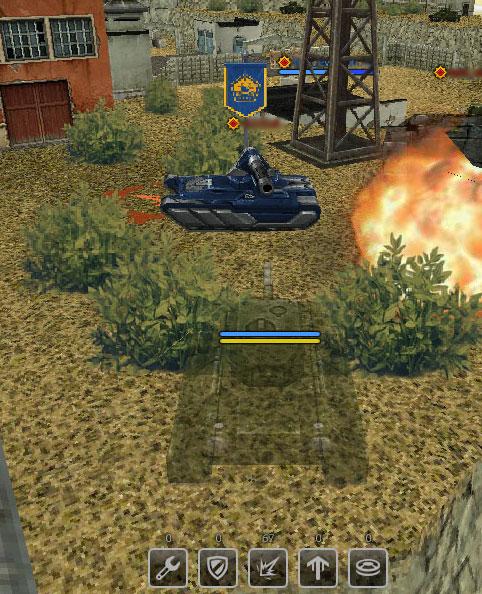 正在扛旗的散弹新炮塔