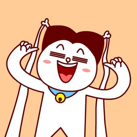 嗷大喵扮演于正版小龙女粉色背景头像