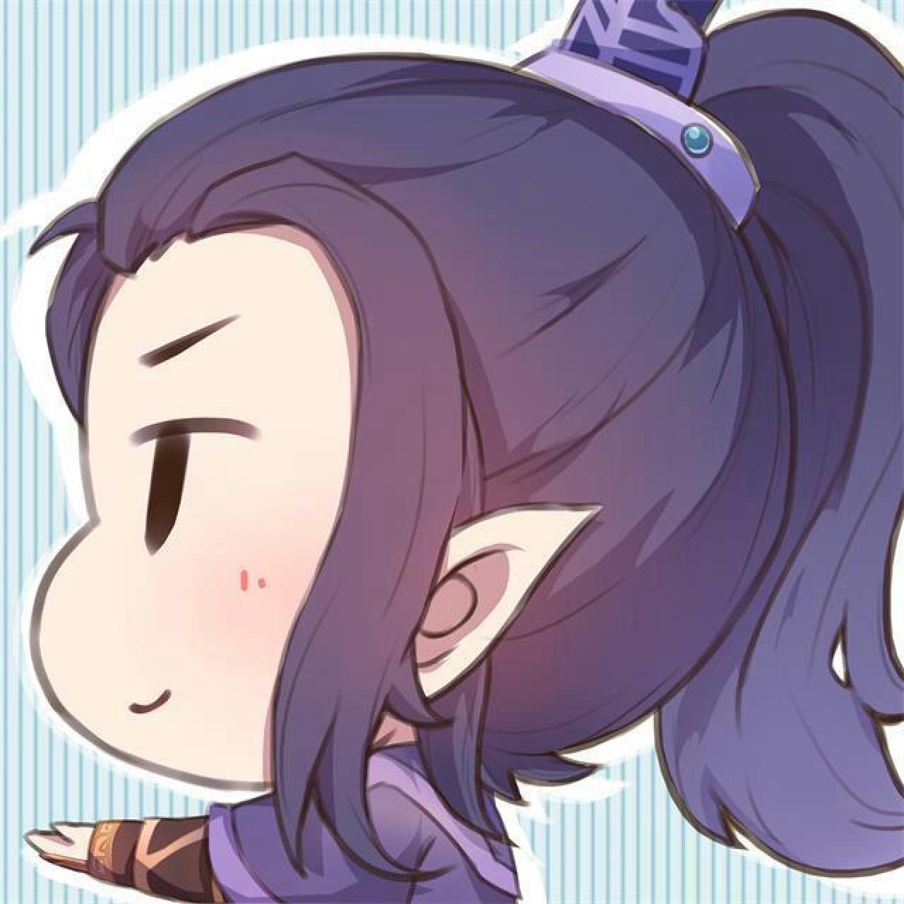 《仙剑奇侠传五》蜀山七圣中的玉书伸出小手的萌头像