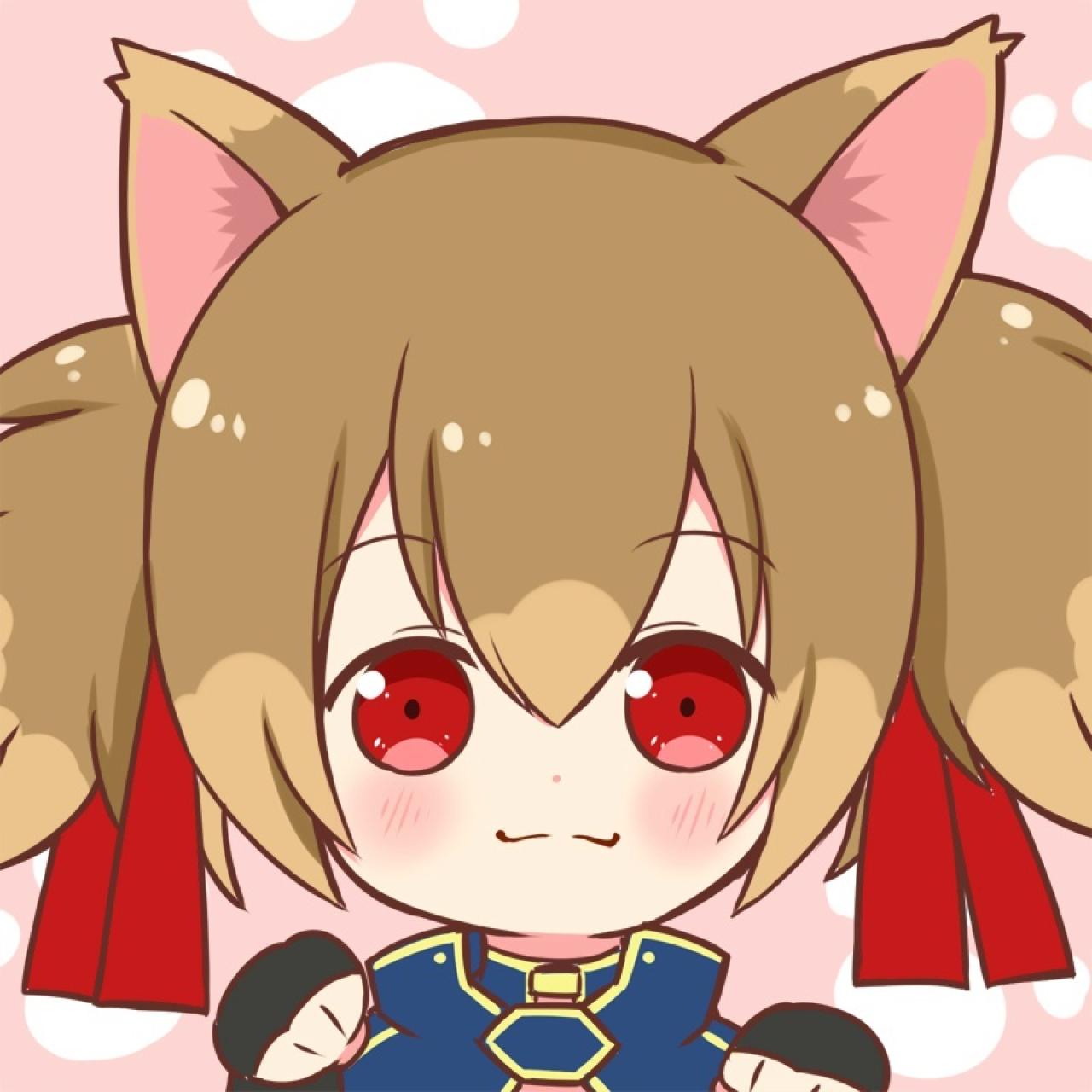 《刀剑神域Ⅱ》西莉卡/绫野珪子猫耳（猫妖）萌头像