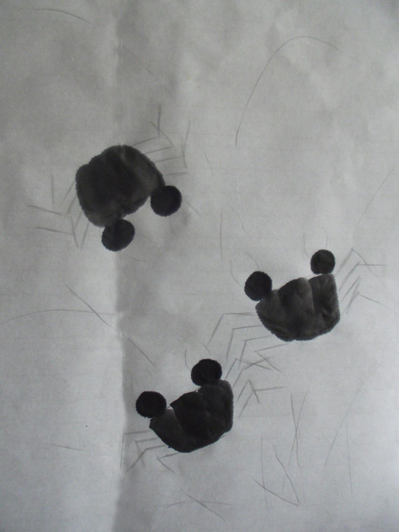 第三步，画螃蟹的腕节