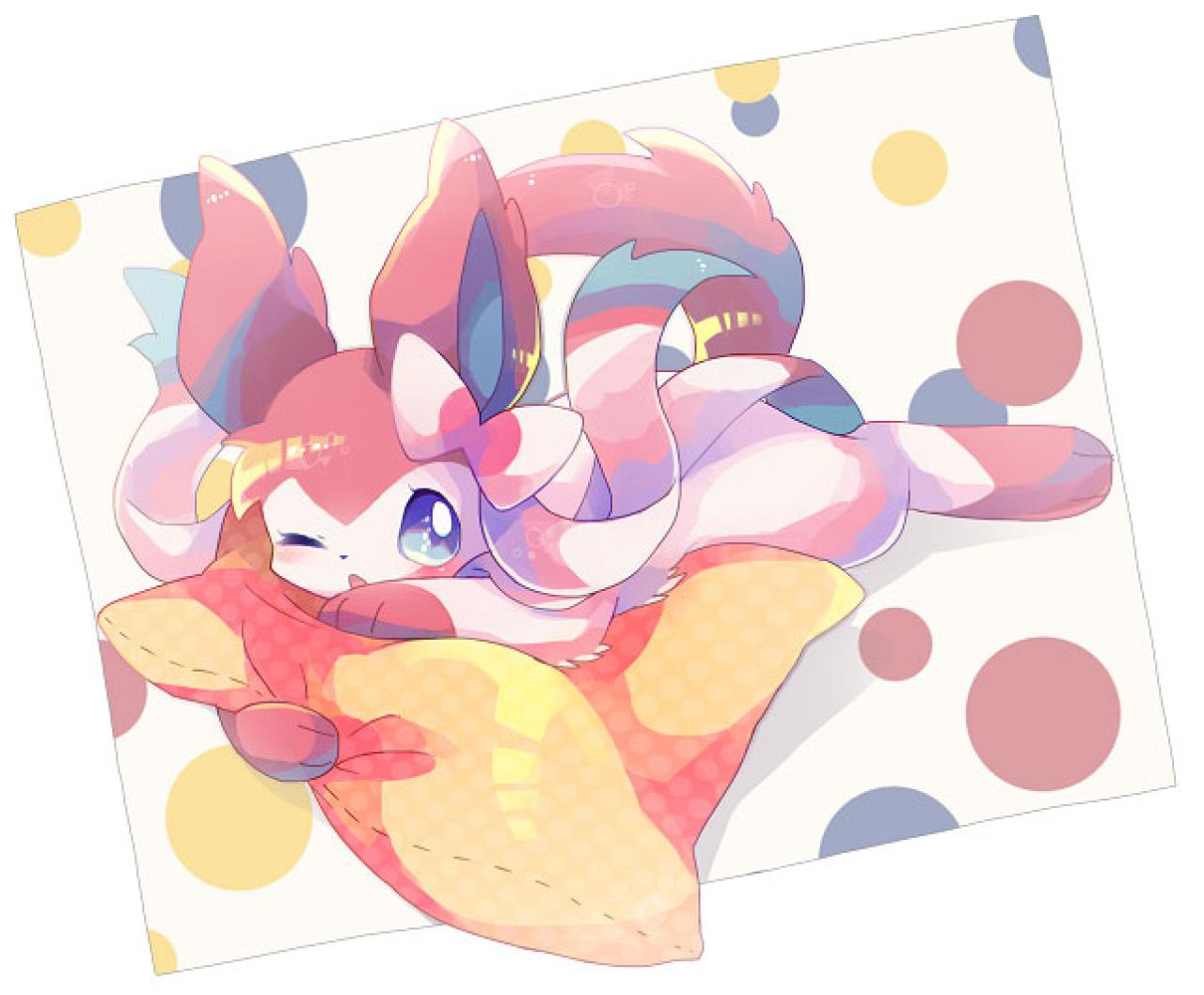 抱着枕头的仙子精灵头像