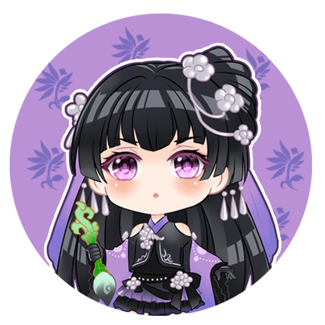 剑网三万花谷长发萝莉头像