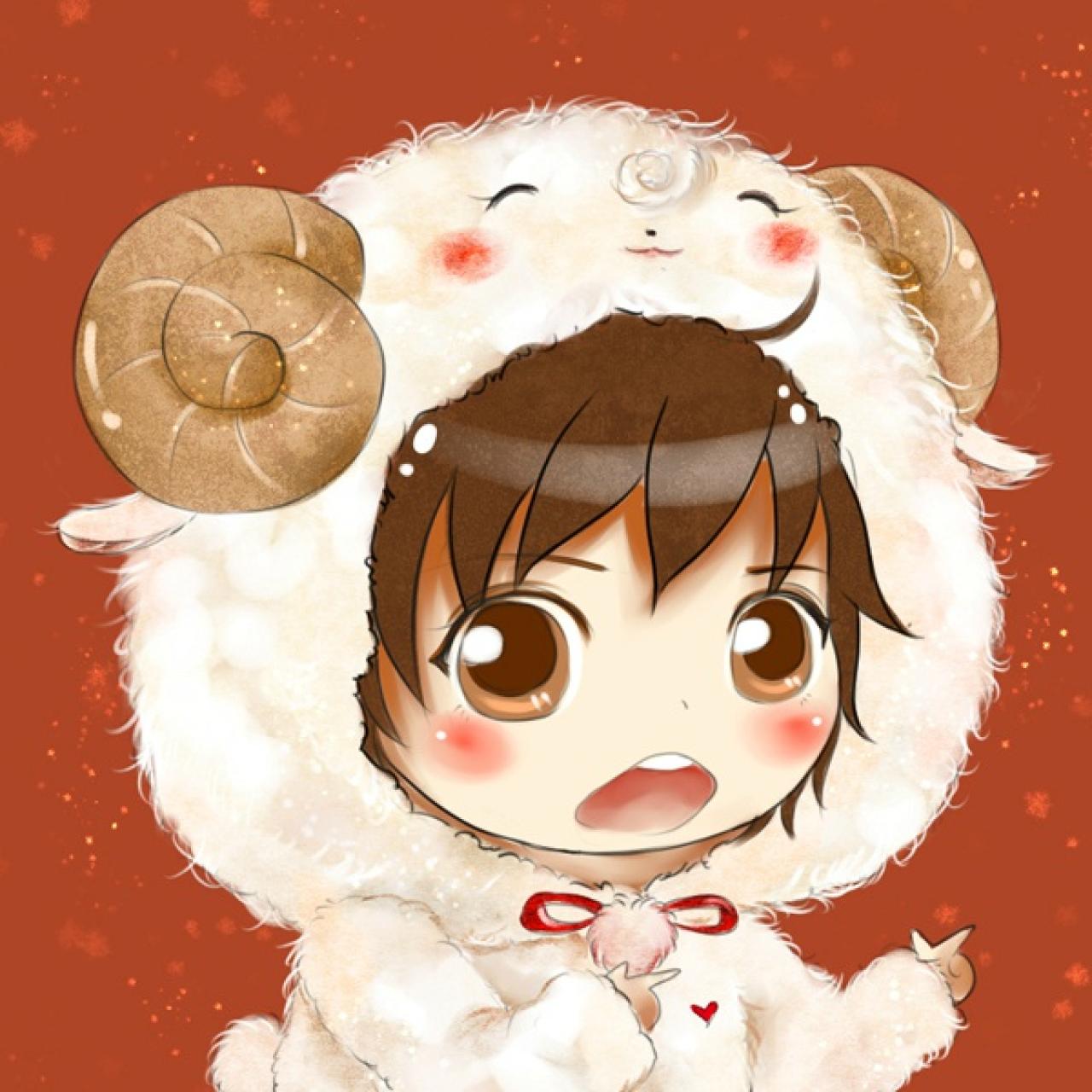 吴邪祈求姿势扮成绵羊的头像