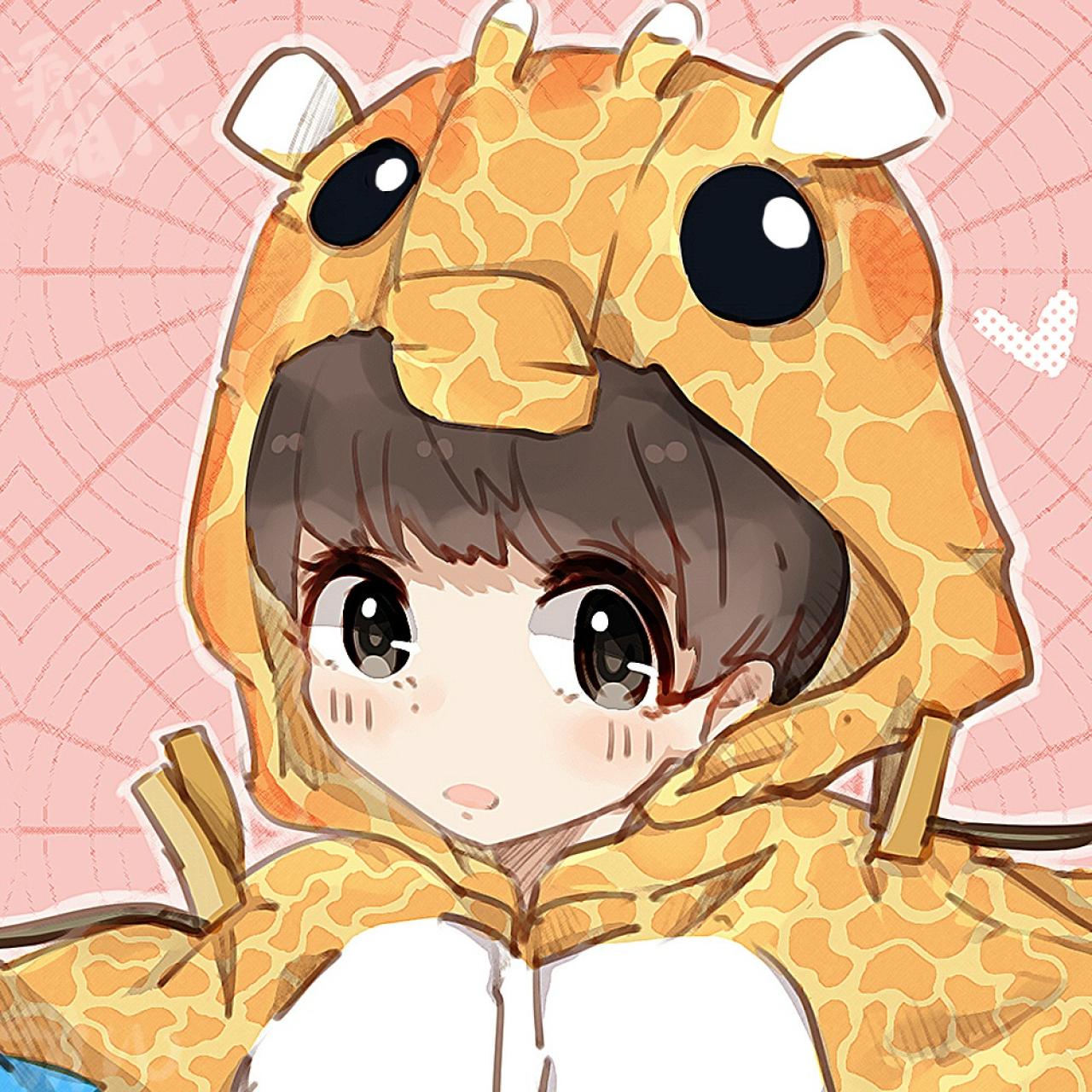 穿着小鹿睡衣的王源头像