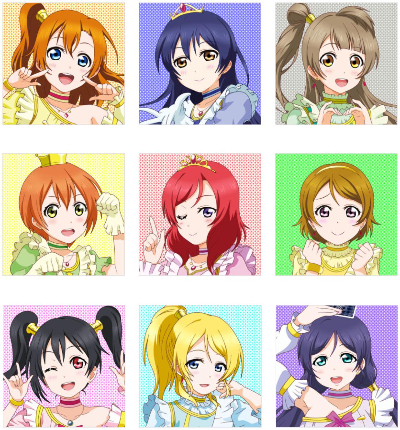 LoveLive!Music S.T.A.R.T角色头像 预览图