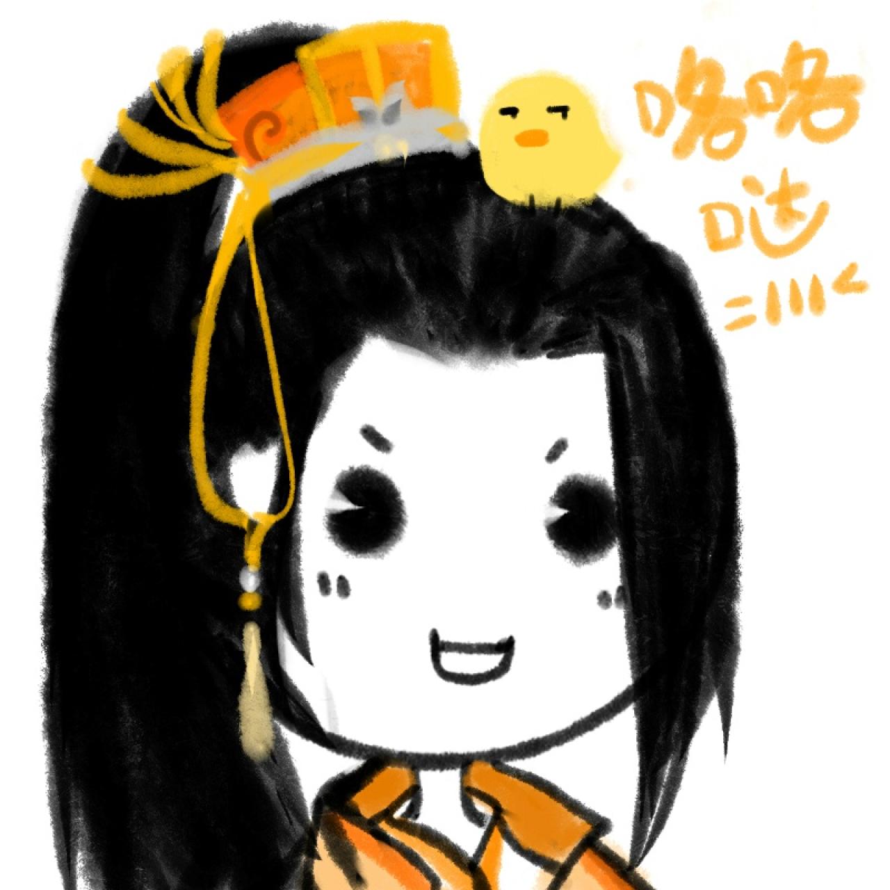 剑网三藏剑山庄成男水彩头像