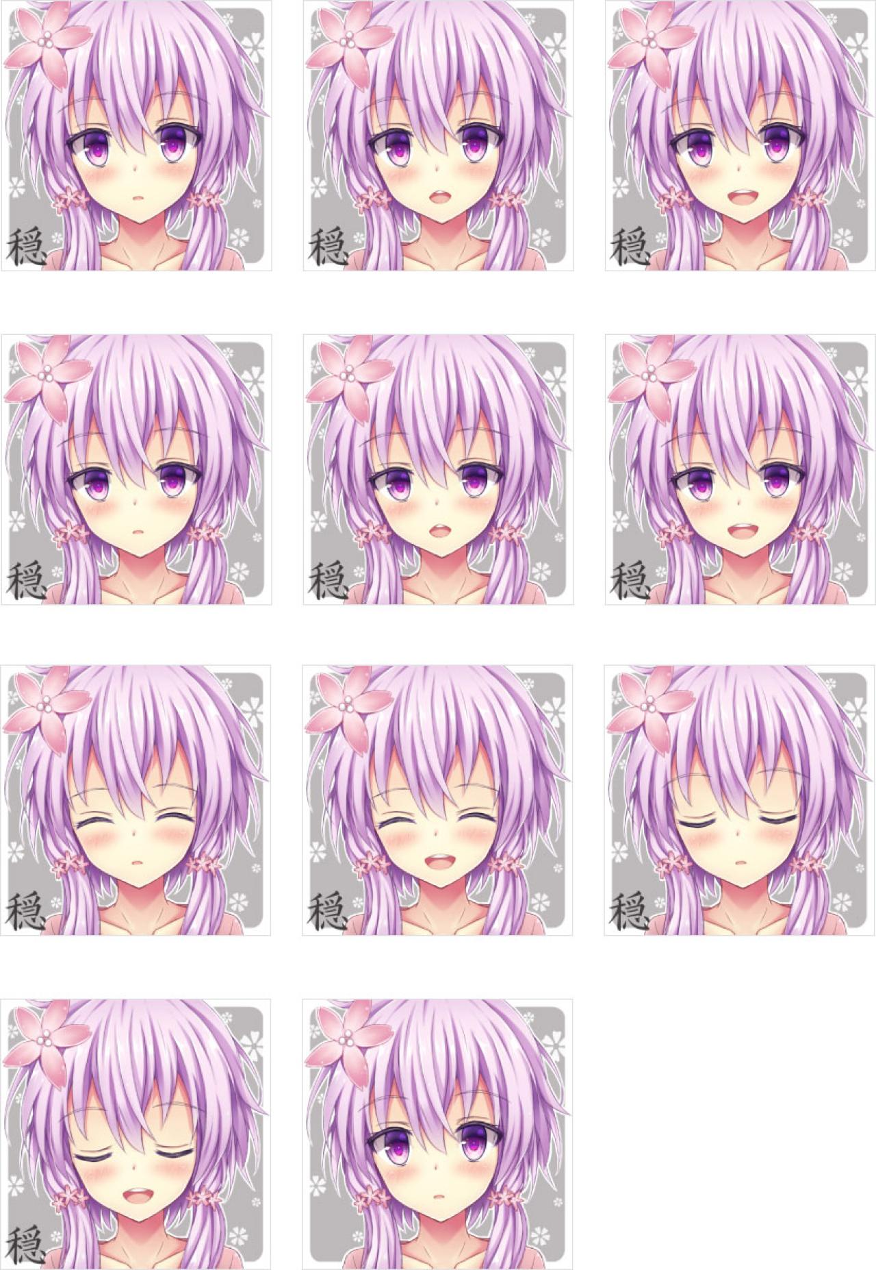 结月缘平静表情 预览图