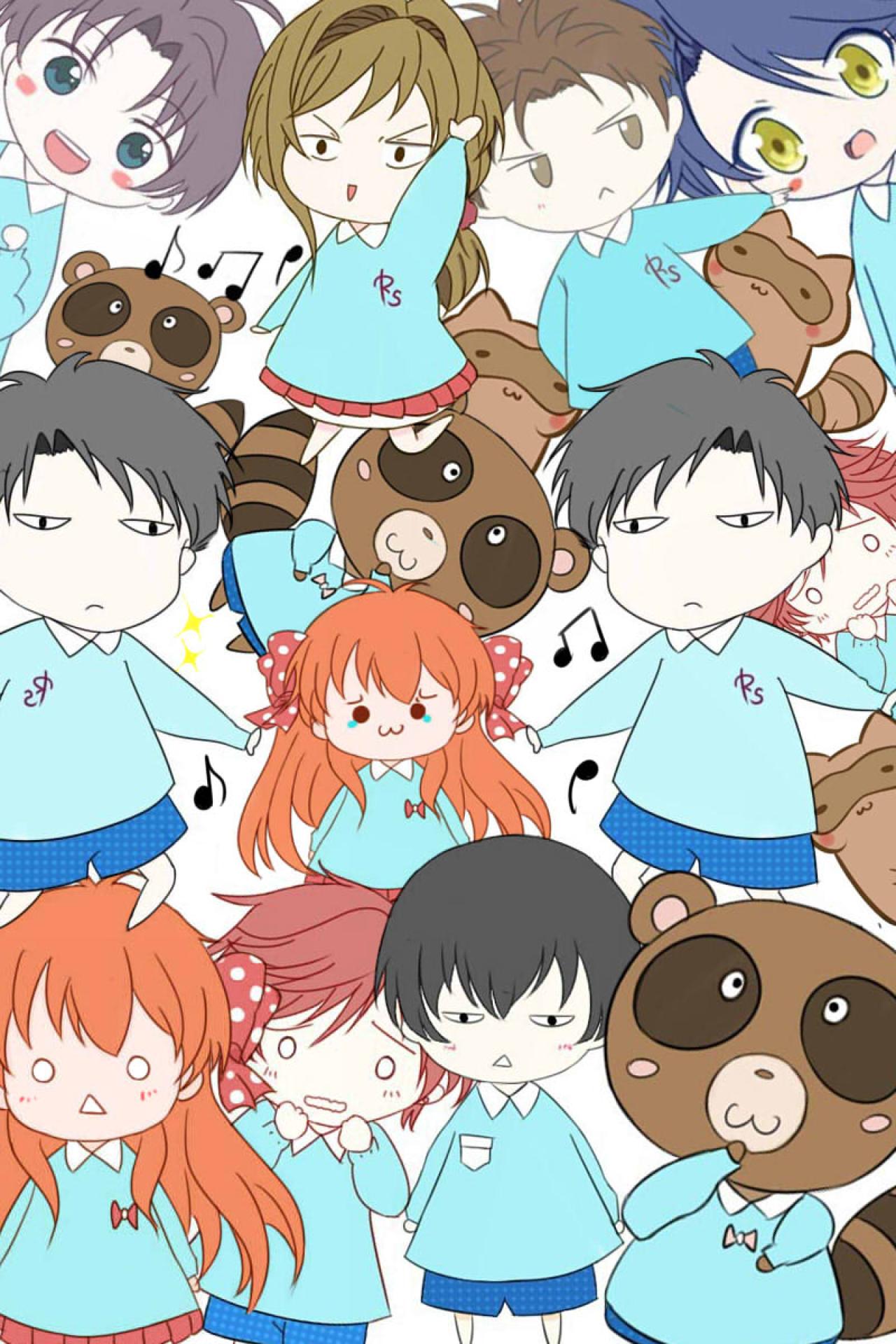 有着花丸幼稚园身子的月刊少女野崎君角色手机壁纸