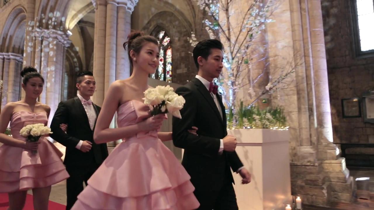 第二排：伴郎浩克，伴娘方志友