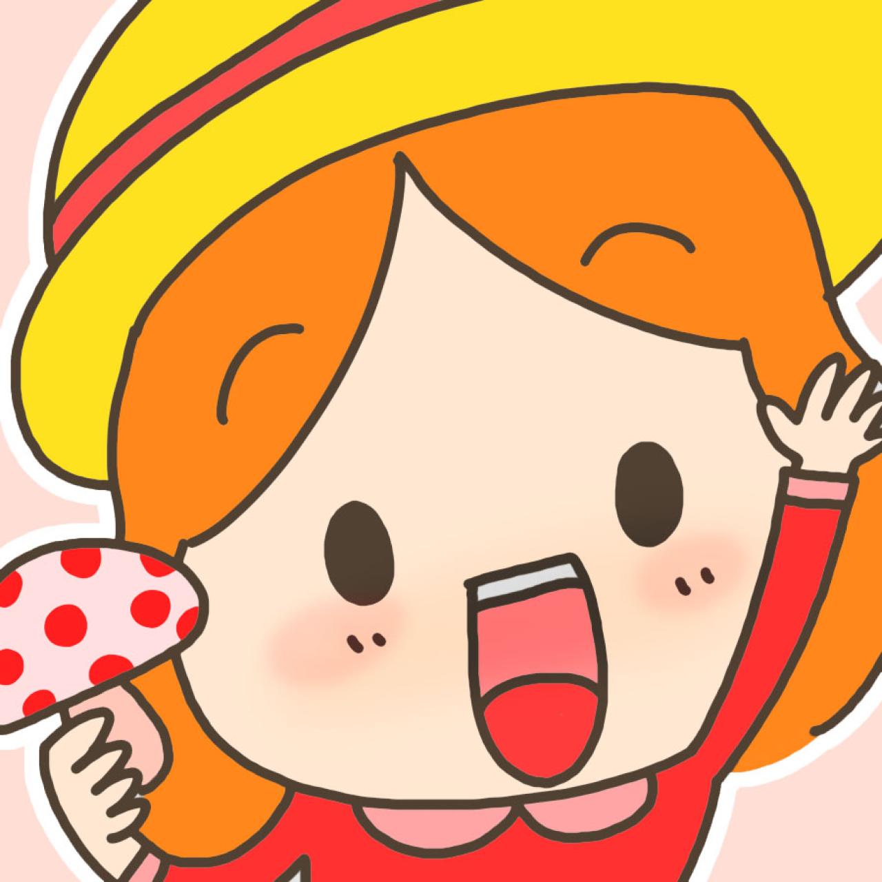 丁小点戴着小红帽，采蘑菇的头像